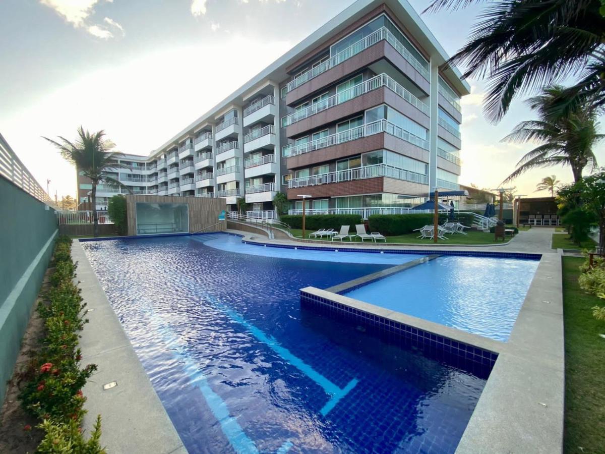 Apto Vista Mar E Pe Na Areia No Beach Way A 300M Do Beach Park 알퀴라즈 외부 사진