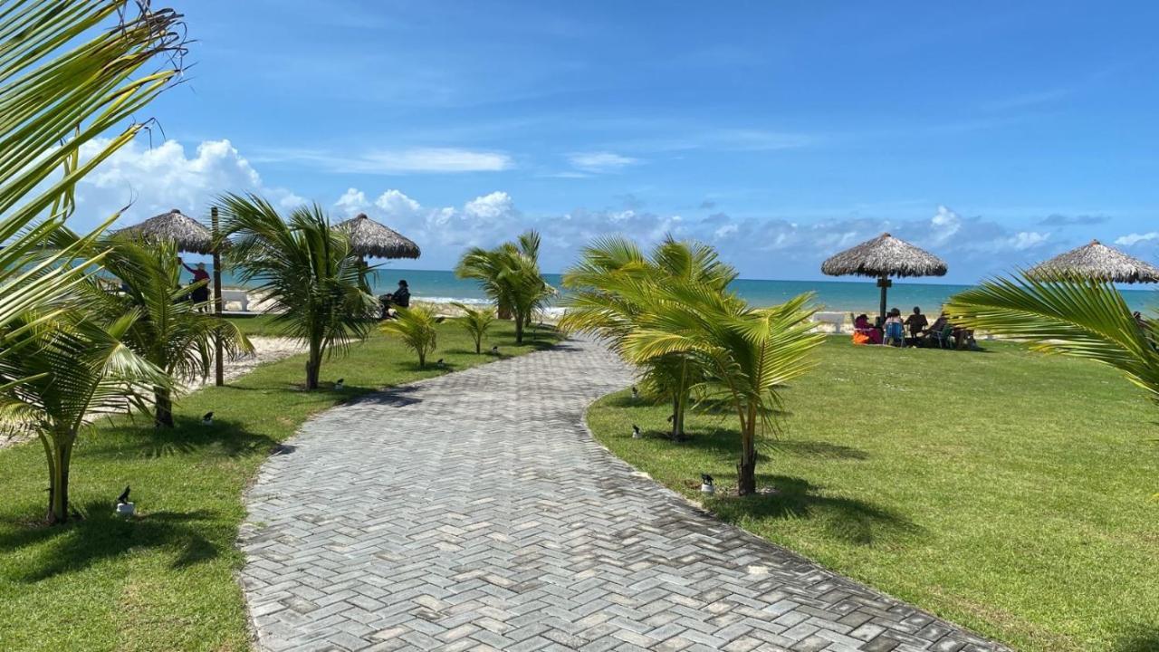 Apto Vista Mar E Pe Na Areia No Beach Way A 300M Do Beach Park 알퀴라즈 외부 사진