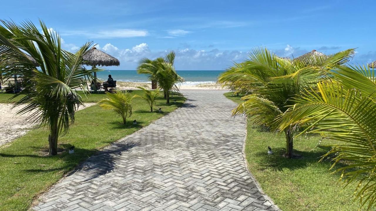 Apto Vista Mar E Pe Na Areia No Beach Way A 300M Do Beach Park 알퀴라즈 외부 사진